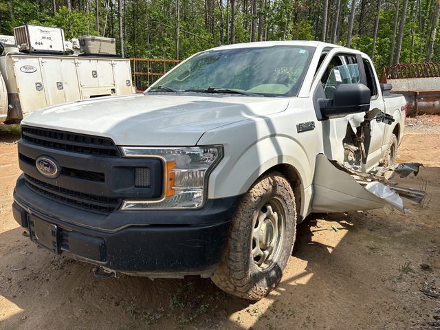 2018 Ford F-150 XL 4x4 Crew Cab Pickup (Inoperable)