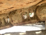 Undercarriage with Left Track Links