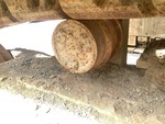 Undercarriage with Left Carrier Rollers