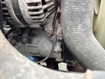 Engine with A/C Compressor