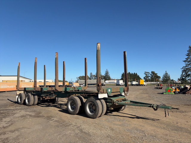 2013 patchell 7 m Quad/A Log Trailer
