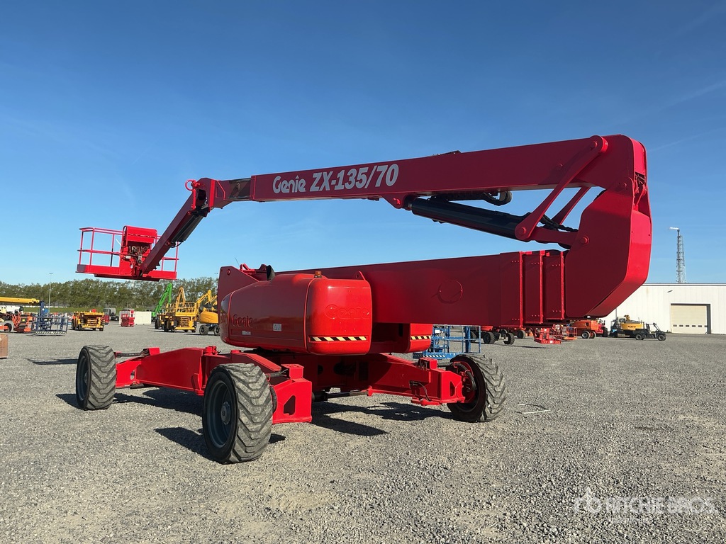 TKT 2014 Genie ZX-135/70 4WD Diesel Articulating Boom Lift | Ritchie