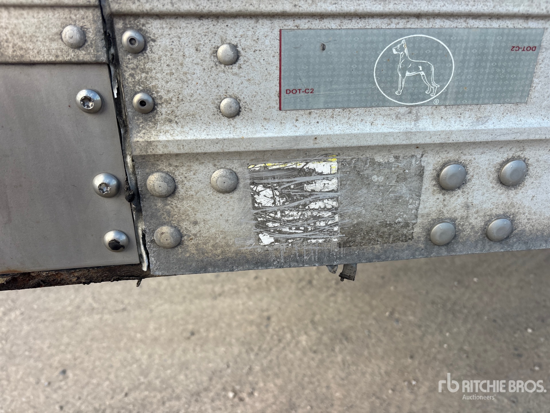 2017 Great Dane 53 FT X 102 IN T/A (INOPERABLE)
