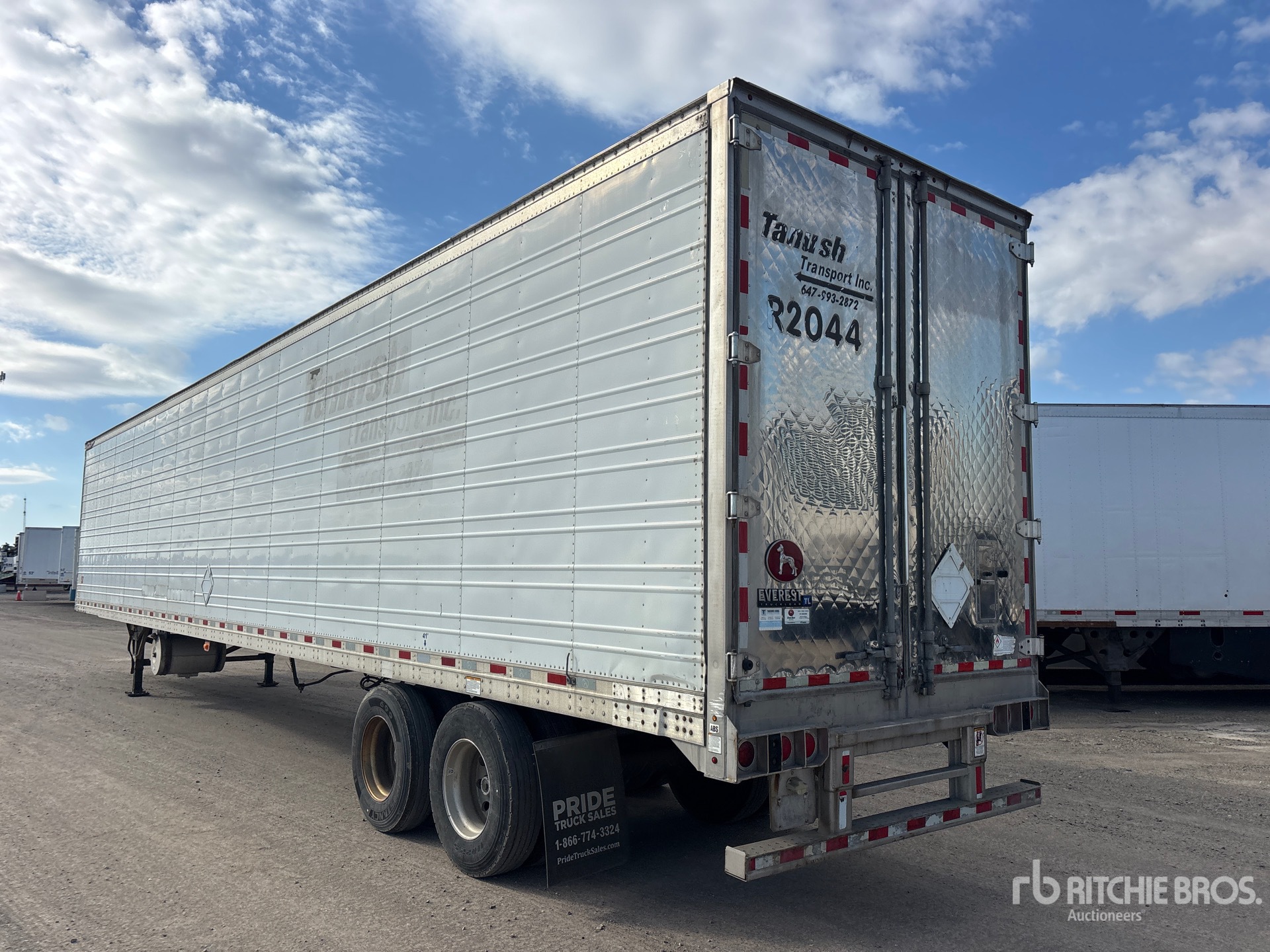2017 Great Dane 53 FT X 102 IN T/A (INOPERABLE)
