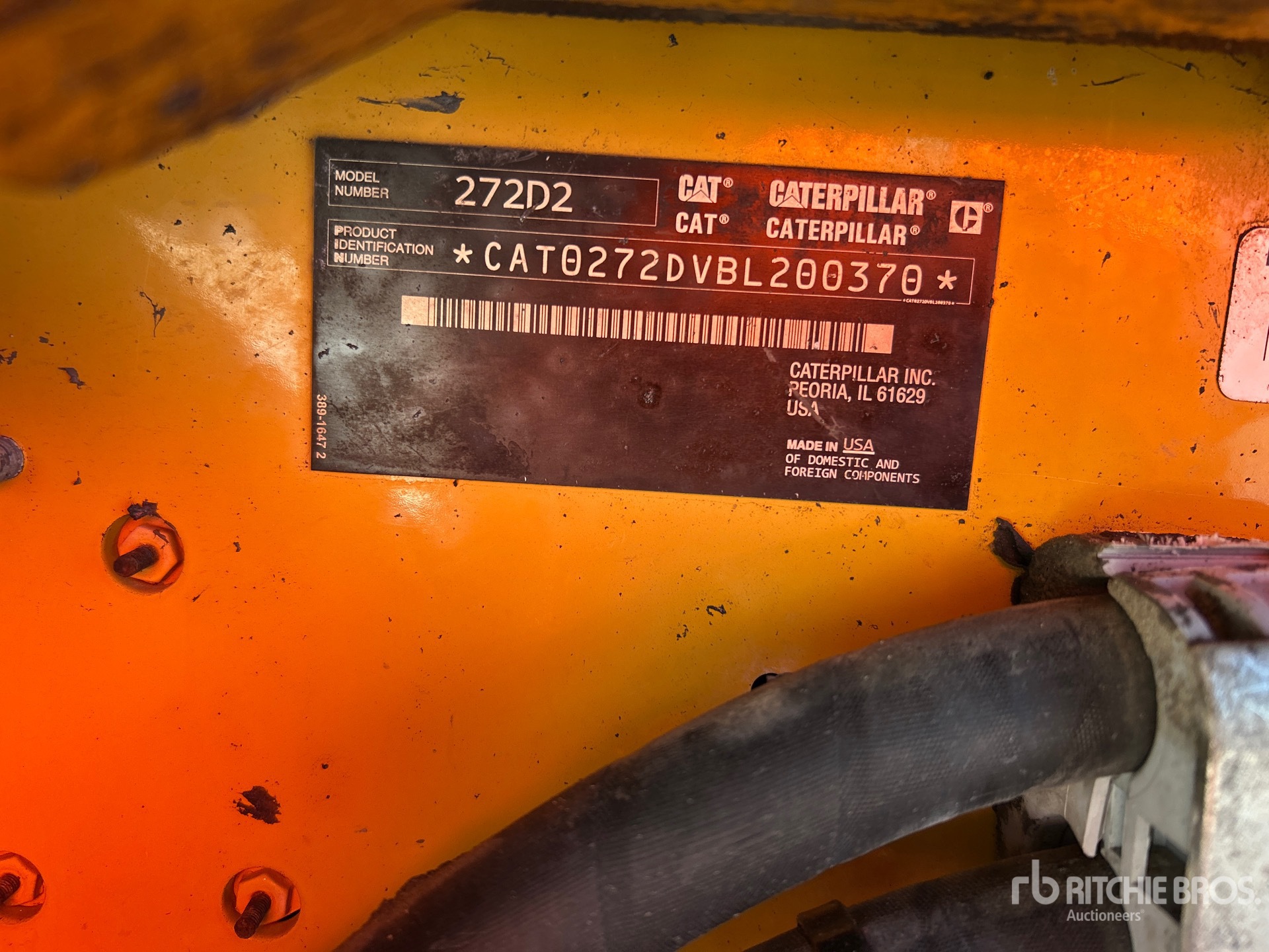 Photo of a 2016 Caterpillar 272D2