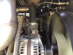 Engine with A/C Compressor