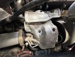 Motor with Exhaust System