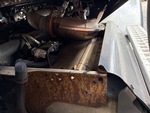 Motor with Diesel Particulate Filter