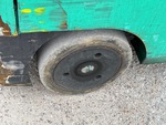Chassis with Right Rear Tire