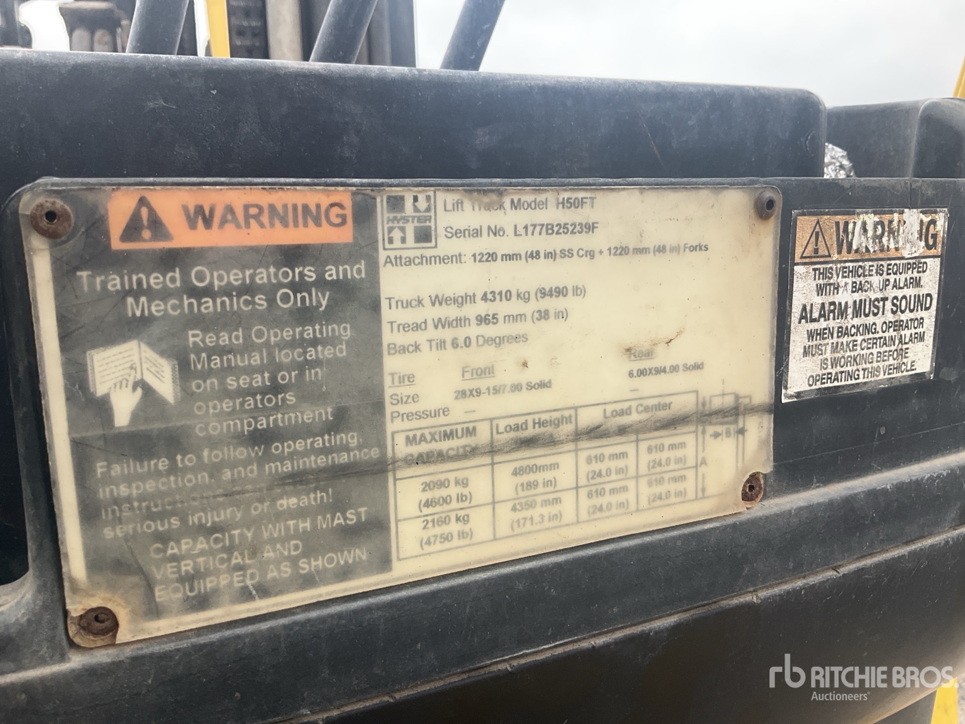 Photo of a  Hyster H50FT