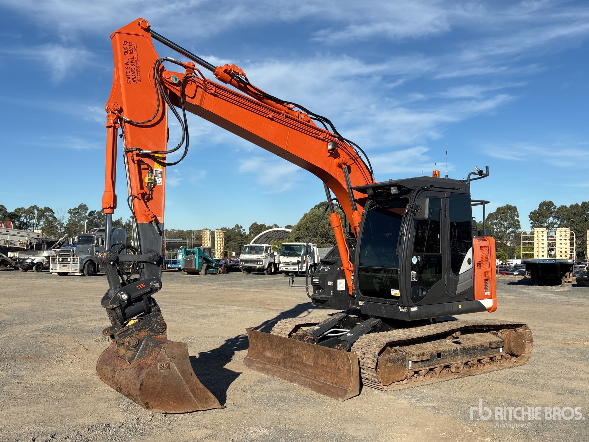 Photo of a 2021 Hitachi ZX135US-5B