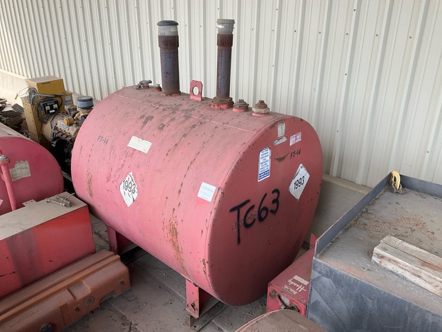 1000 gal Skid Mounted Steel Diesel Fuel Tank