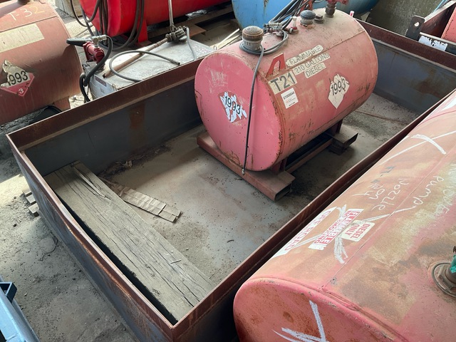 Skid Mounted Steel Diesel Fuel Tank