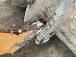Chassis with Bucket to Arm Pins