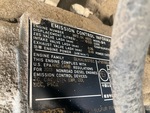 Engine with Emission Label