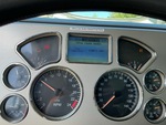 Cab with Spie luminose del motore