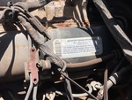 Engine with Emission Certification Label