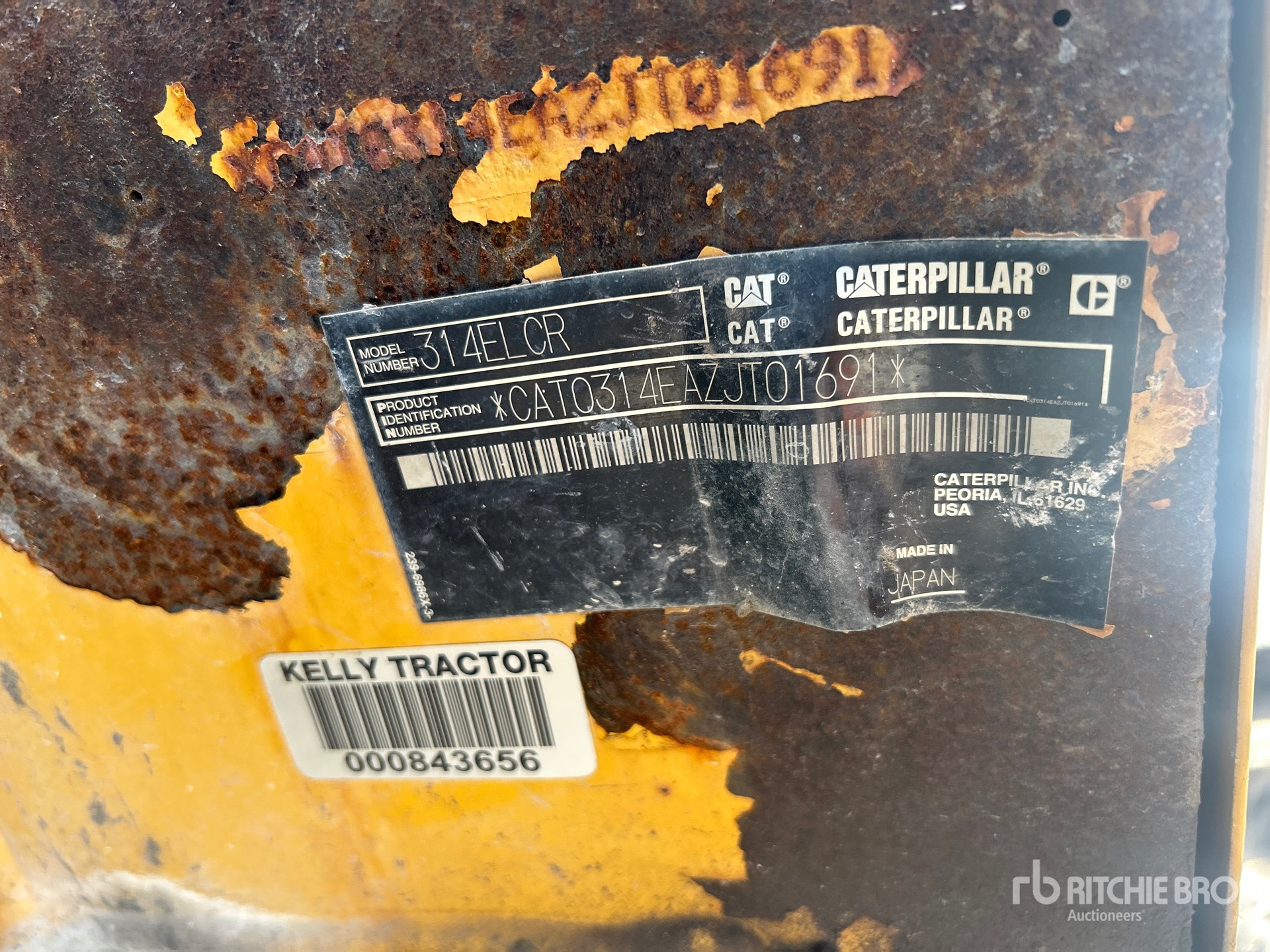 Photo of a 2016 Caterpillar 314ELCR