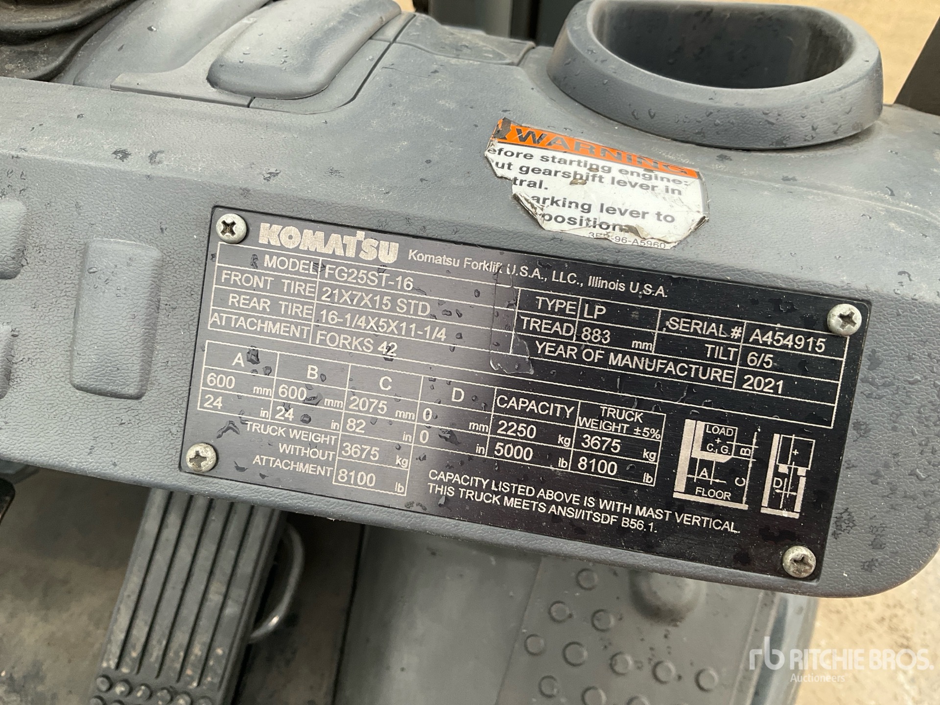 Photo of a  Komatsu FG25ST-16