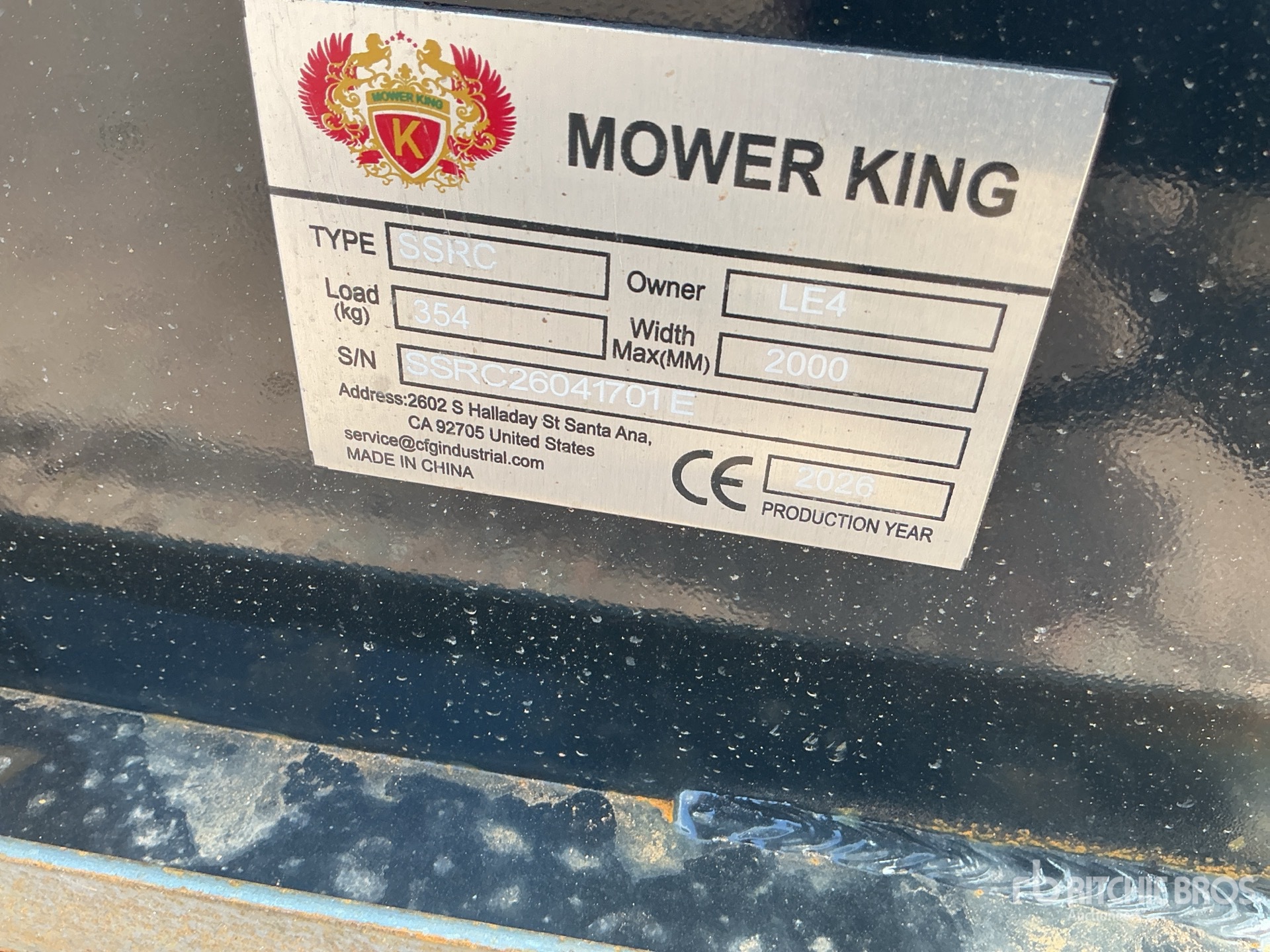 2026 Mower King SSRC