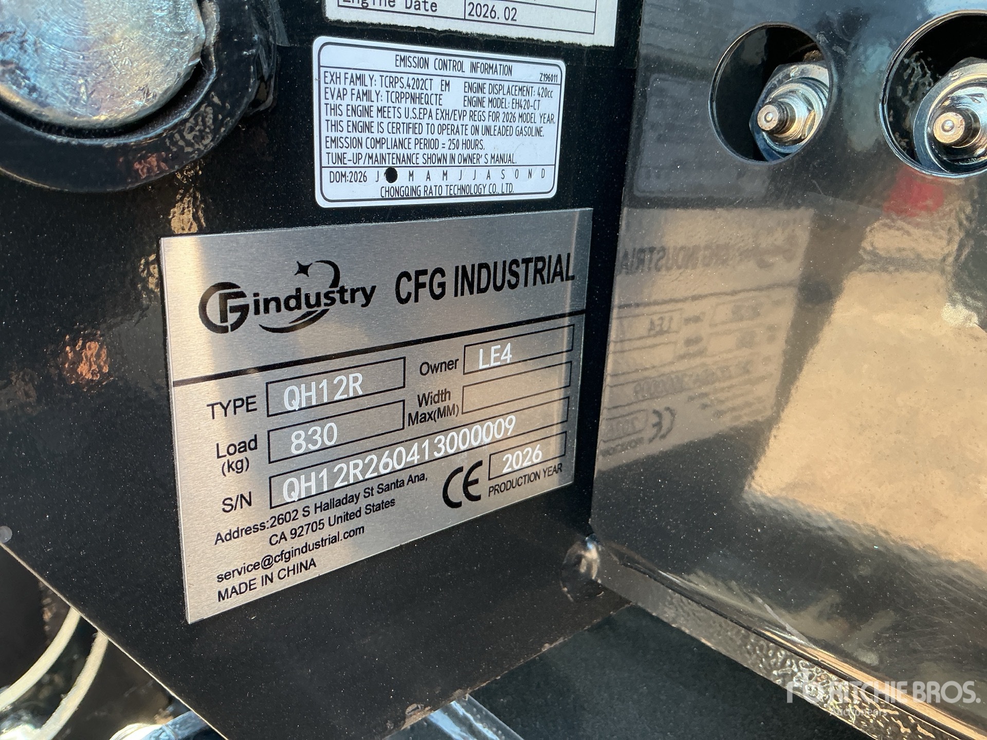 2026 CFG QH12R