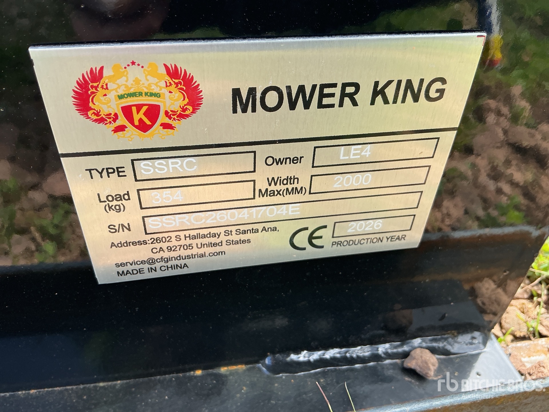 2026 Mower King SSRC