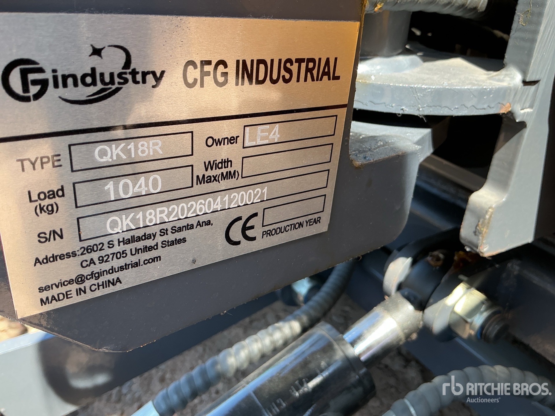 2026 CFG QK18R