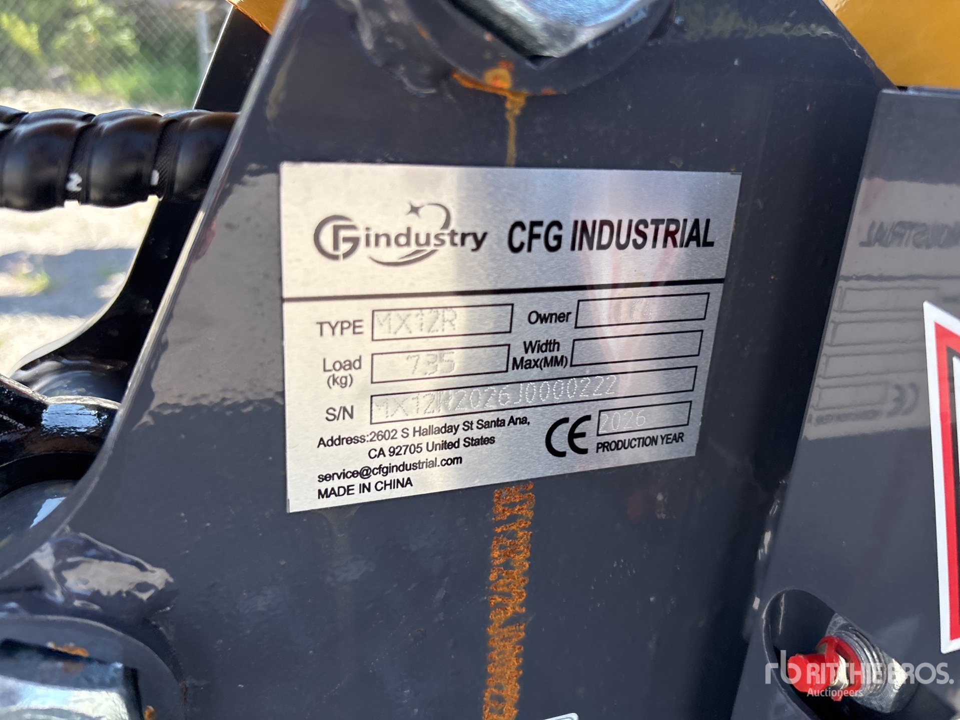 2026 CFG MX12R