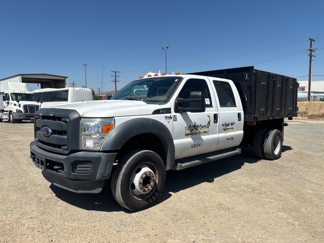 2016 Ford F-450 XL 4x2 Crew Cab Dump Truck
