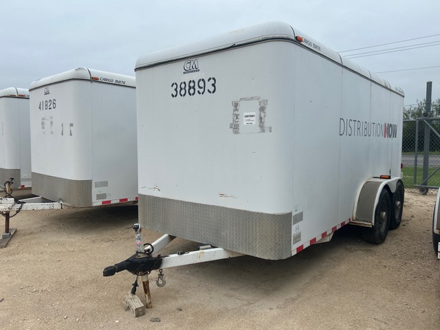 2010 CM 16 ft T/A Enclosed Trailer