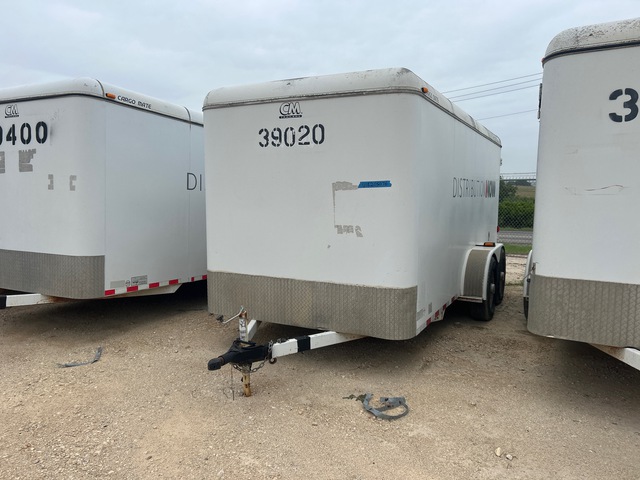 2011 CM 16 ft T/A Enclosed Trailer