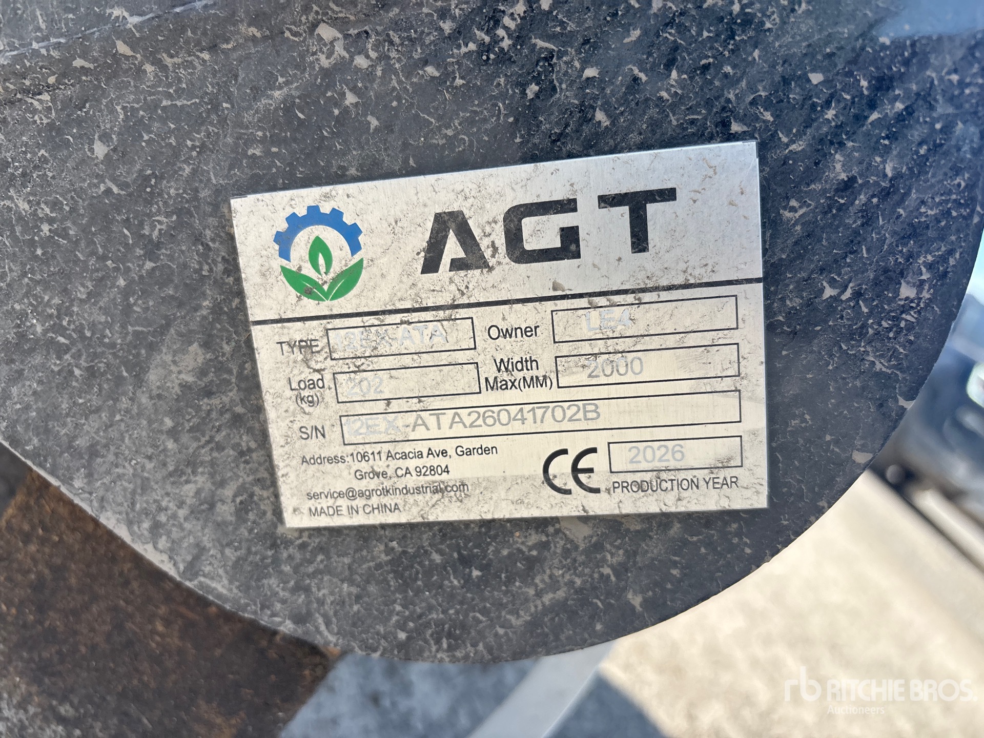 2026 AGT 12EX-ATA