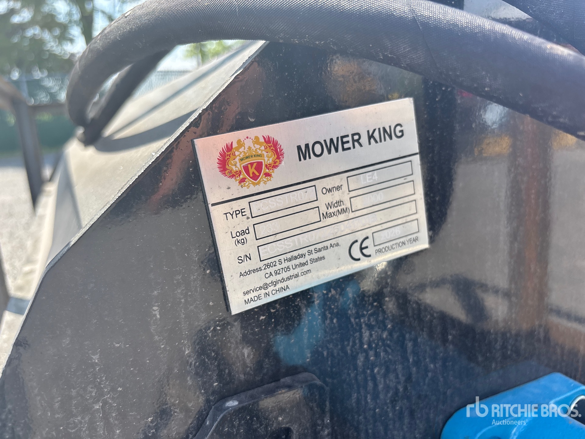2026 Mower King ECSSTR072