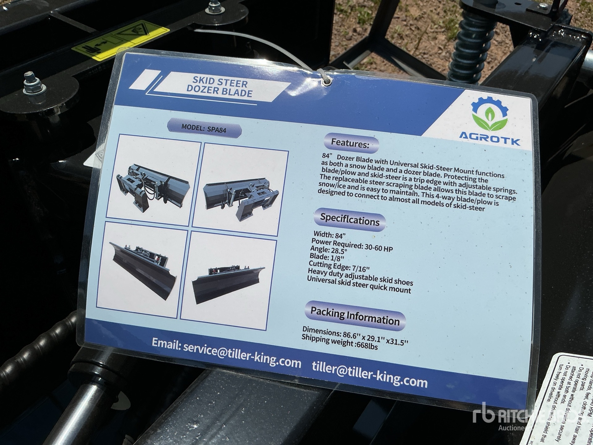 2026 Mower King SPA84