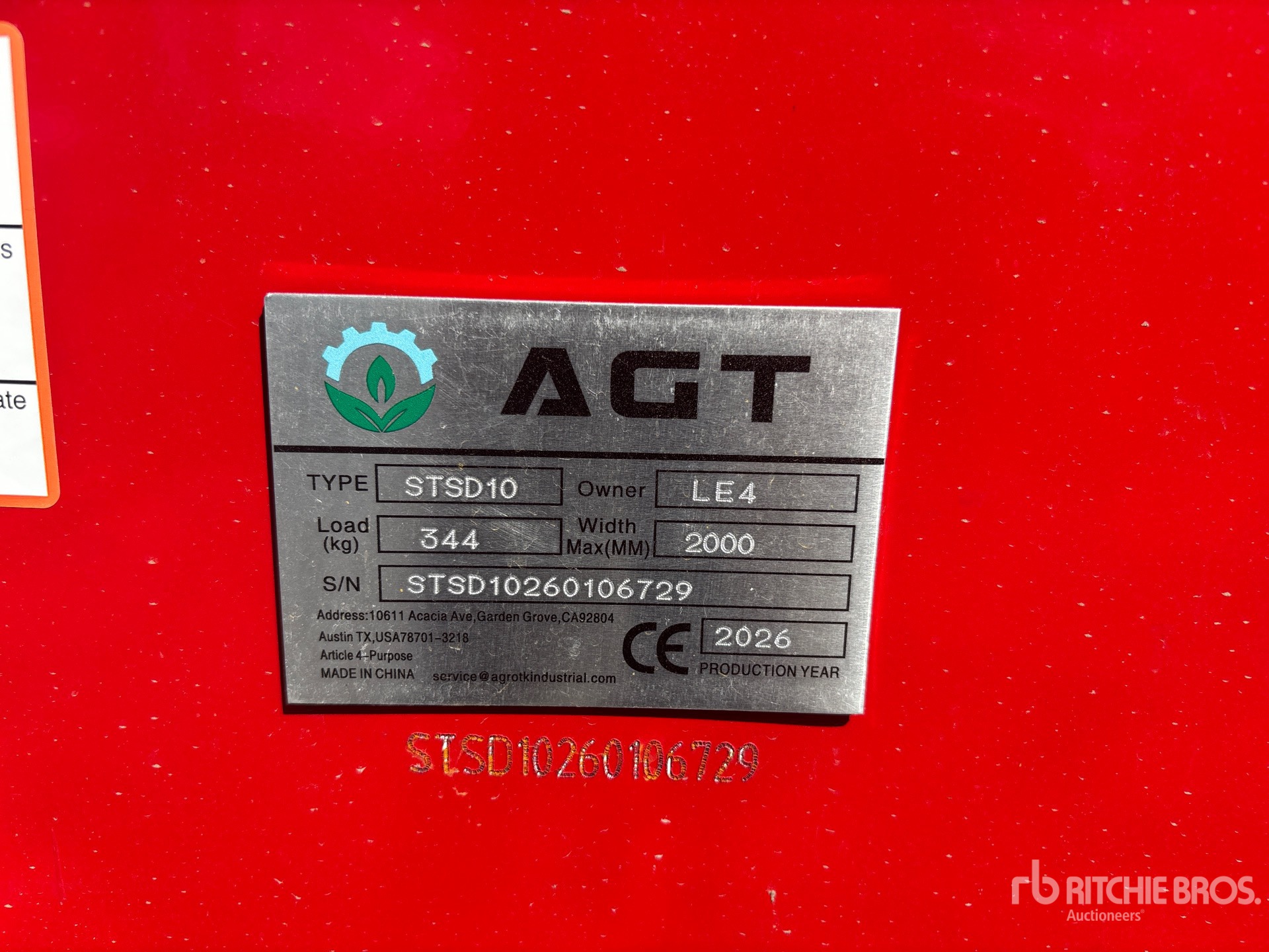 2026 AGT STSD10