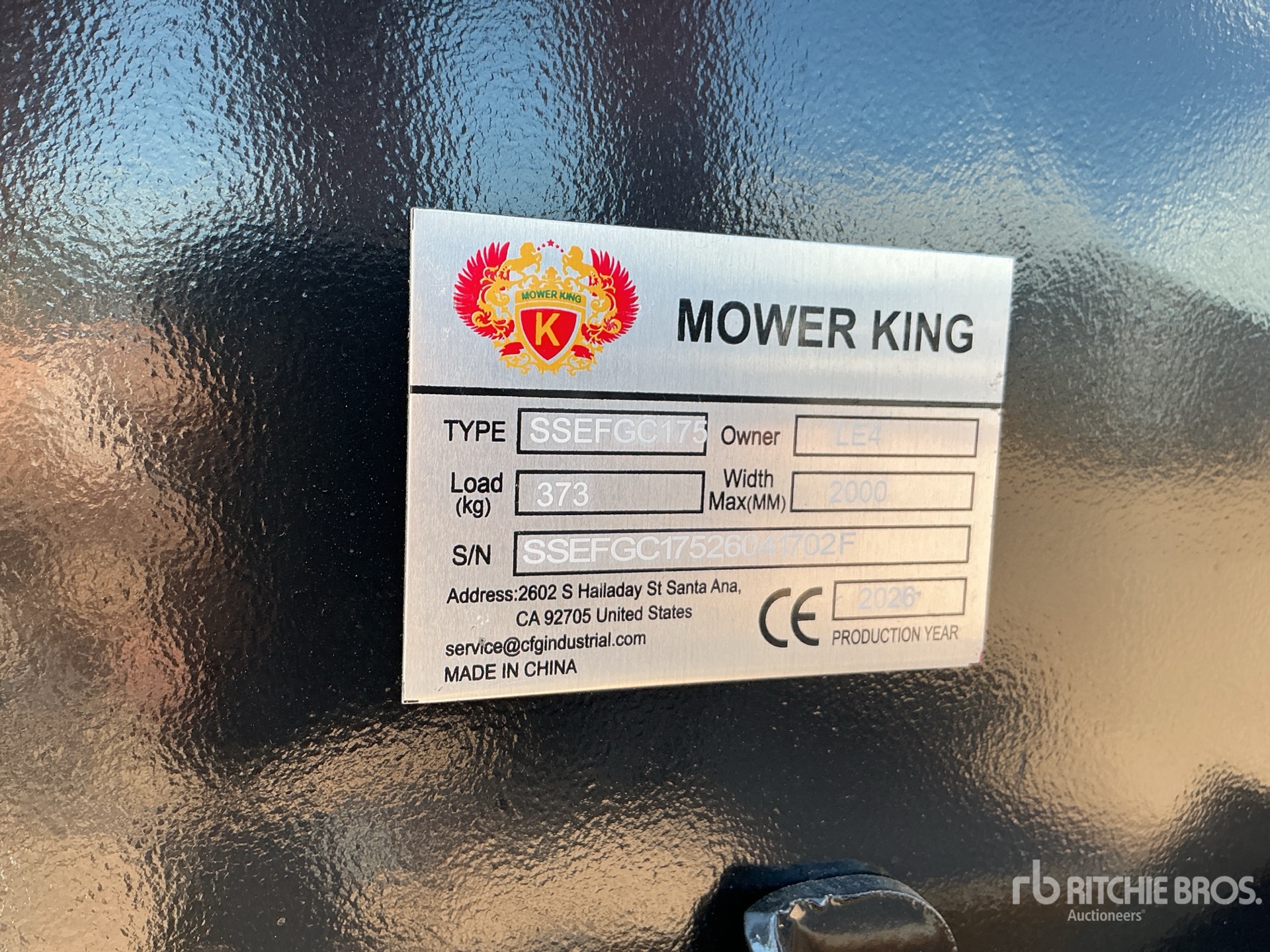 2026 Mower King SSEFGC175