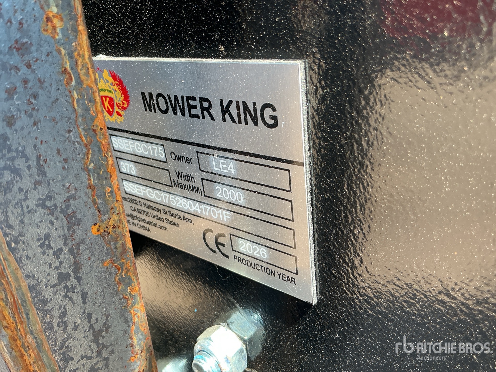 2026 Mower King SSEFGC175