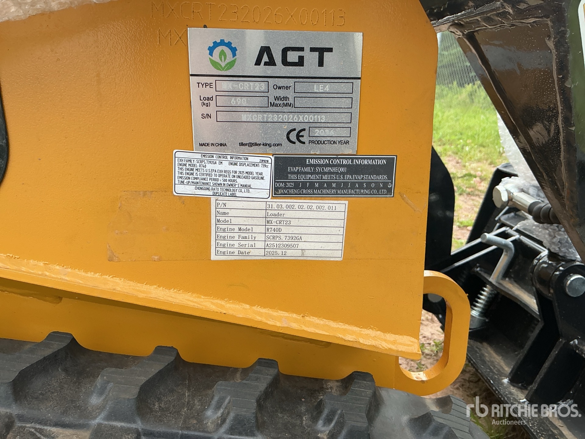 2026 AGT MX-CRT23