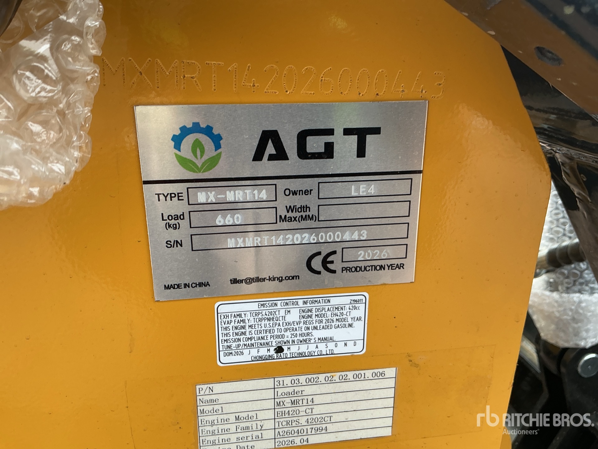2026 AGT MX-MRT14