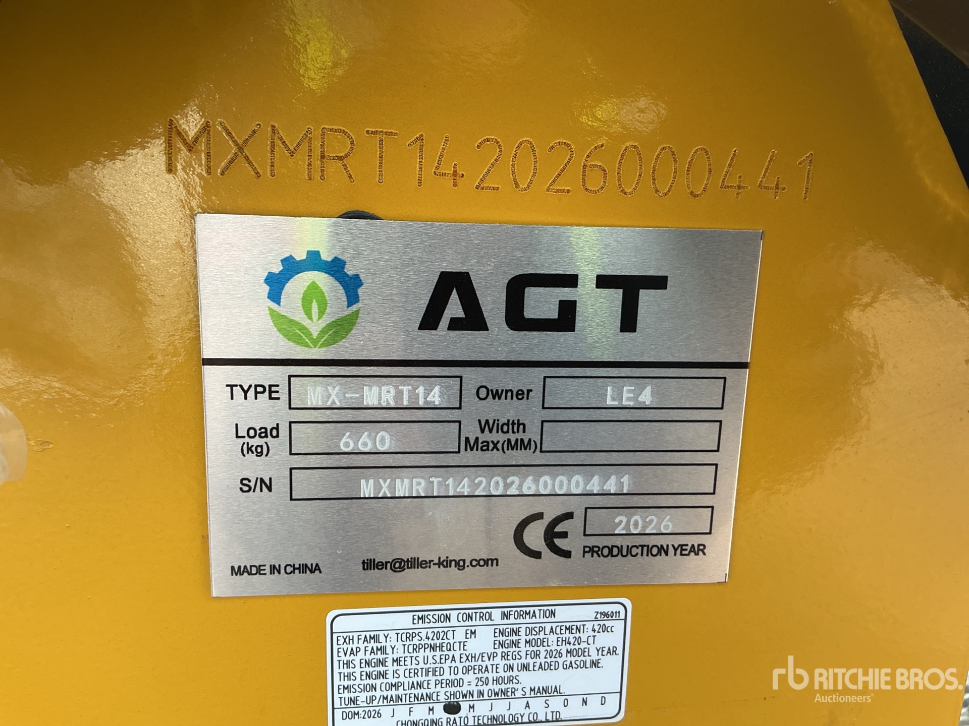 2026 AGT MX-MRT14