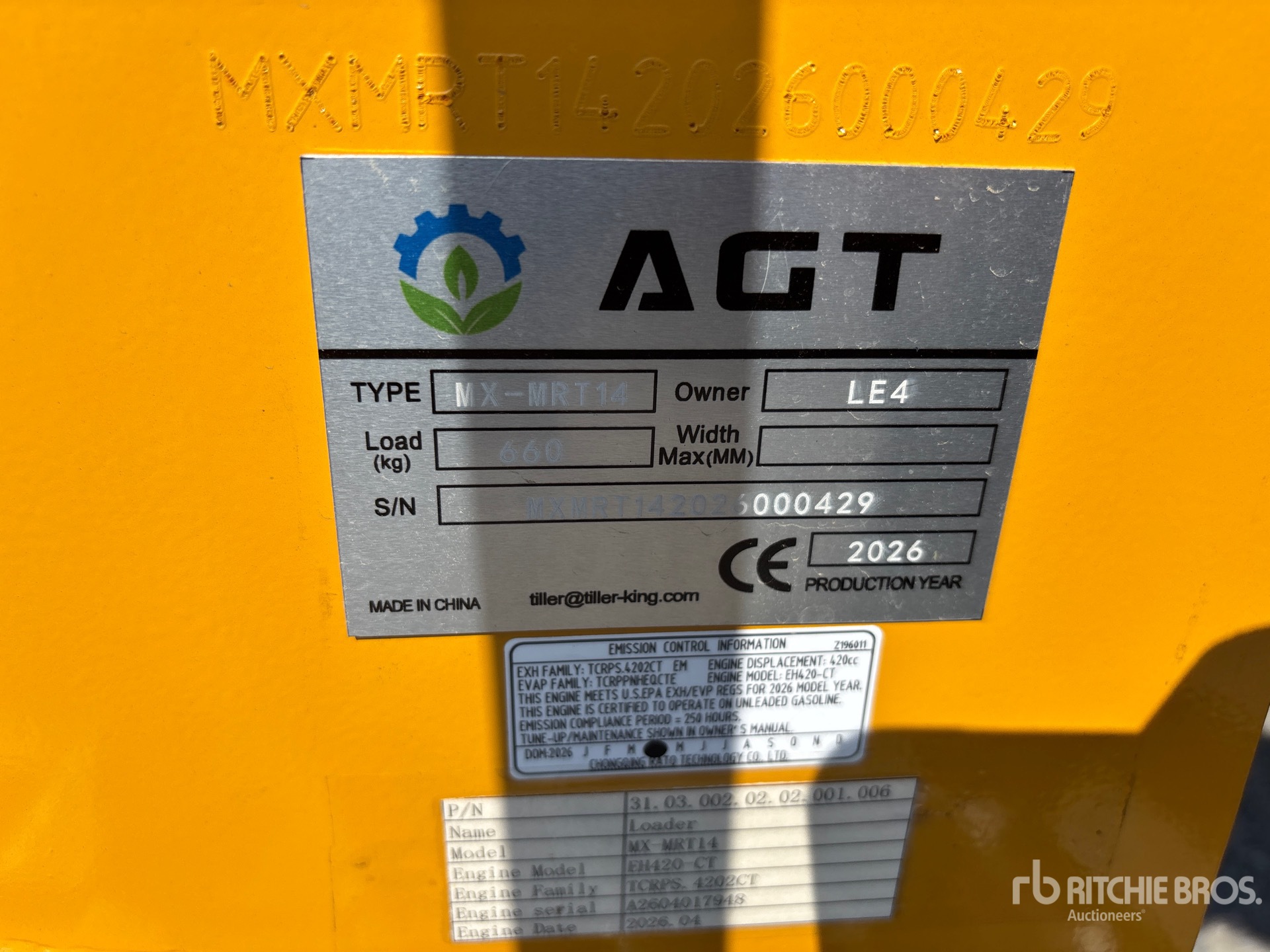 2026 AGT MX-MRT14