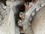 Undercarriage with Left Sprocket