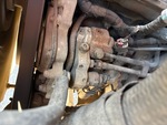 Engine with A/C Compressor
