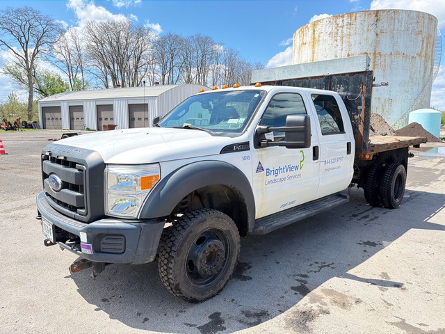 2016 Ford F-450 4x2 Crew Cab Flatbed Truck 2016 Ford F-450 4x2 Crew Cab Flatbed Truck