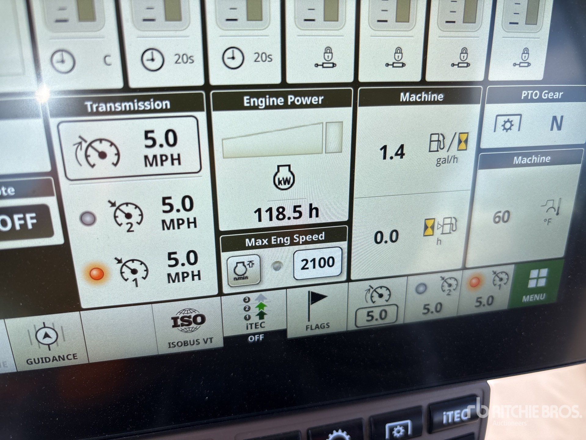 General Appearance with Hour Meter / Odometer