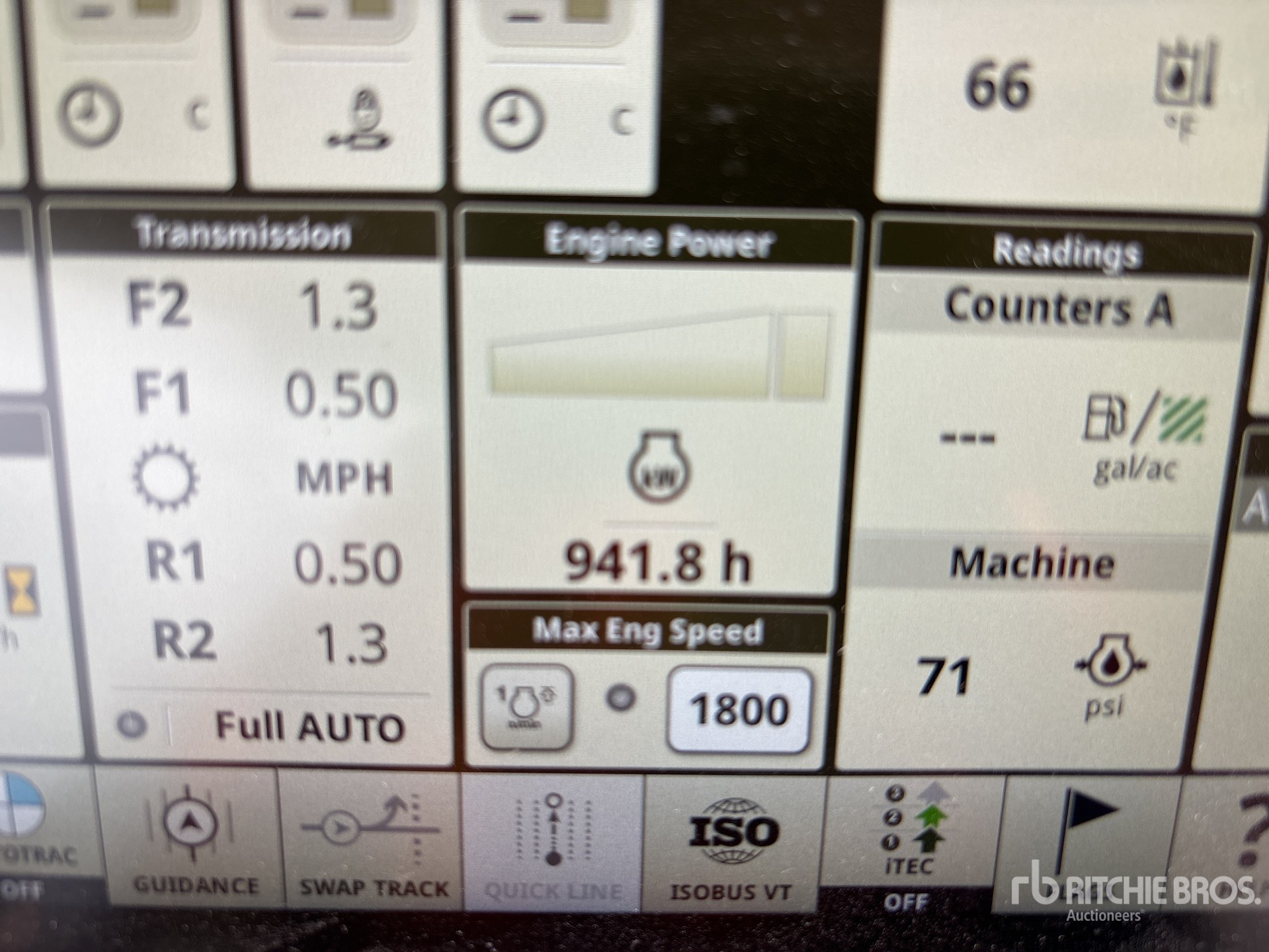 General Appearance with Hour Meter / Odometer