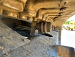 Undercarriage with Right Carrier Rollers