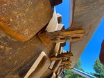 Chassis with Drum Scraper