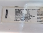 General Appearance with Numero seriale/numero d’identificazione del veicolo (VIN)