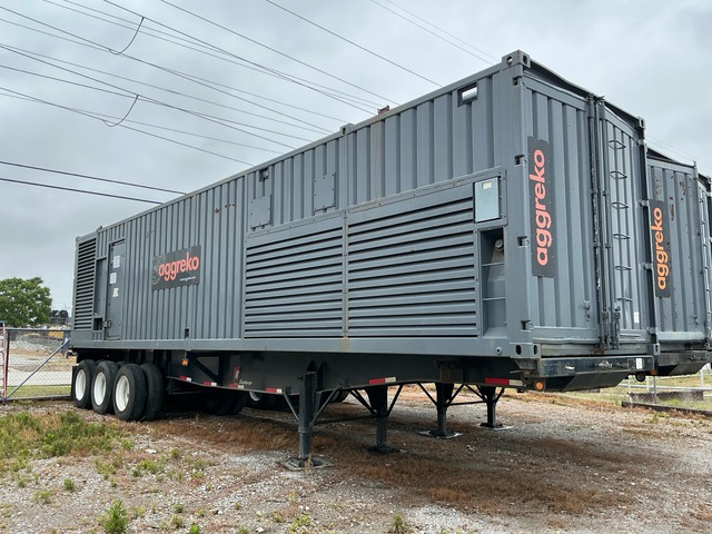 2003 Aggreko 1848 kW Containerized Generator Set